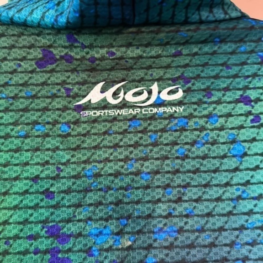 Mojo sportswear company Morning Run Hoodie - color Dolphin size small unisex - Picture 9 of 14